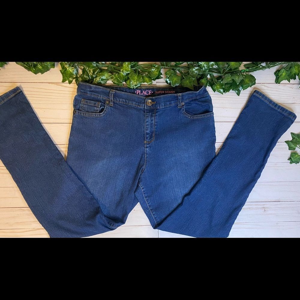 Girls super skinny jeans